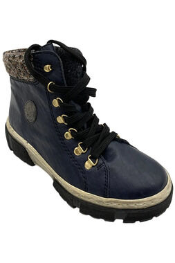 Rieker Women's Ankle Boots Blue - Medium
